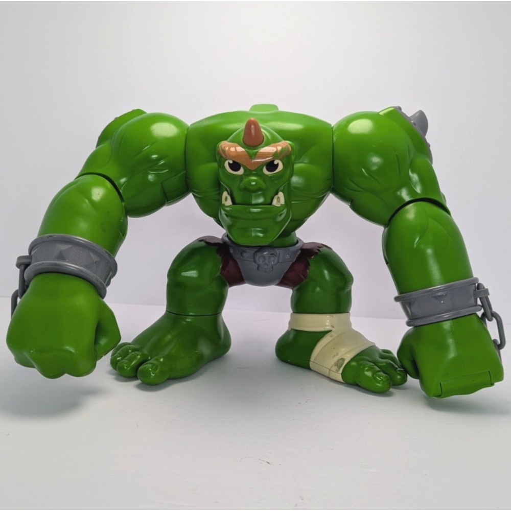 Fisher Price Mattel Imaginext Eagle Talon Castle Ogre Green 2012 Stomp Chomp